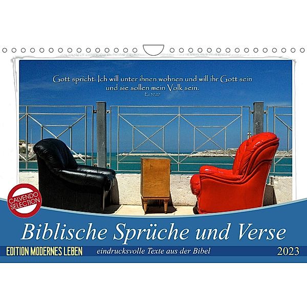 Biblische Sprüche und Verse (Wandkalender 2023 DIN A4 quer), Photograph HC Bittermann