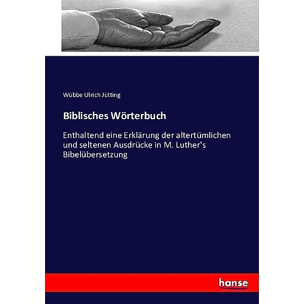 Biblisches Wörterbuch, Wübbe Ulrich Jütting