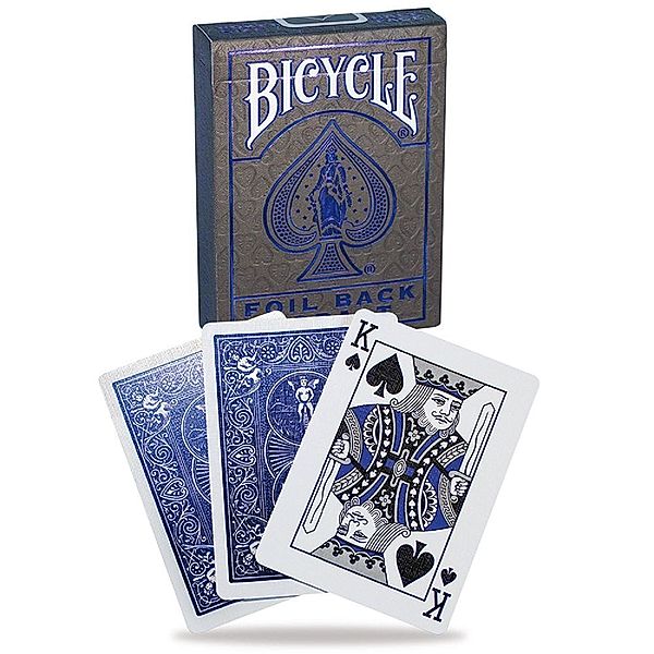 Cartamundi Deutschland Bicycle Mettaluxe Blue, United States Playing Card Company (USPC)