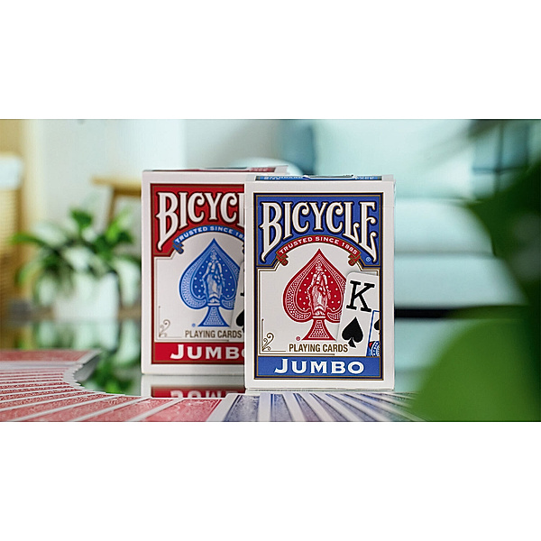 Cartamundi Deutschland Bicycle Rider Back 2-Pack Jumbo Index, United States Playing Card Company (USPC)