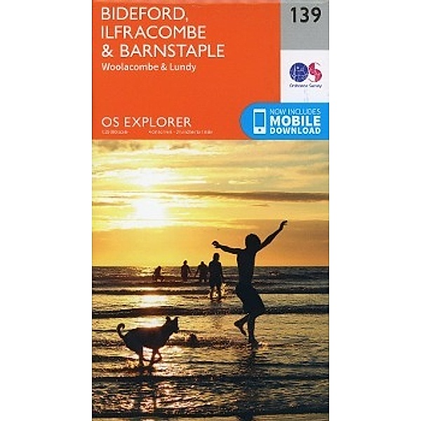 Bideford, Ilfracombe and Barnstaple, Ordnance Survey