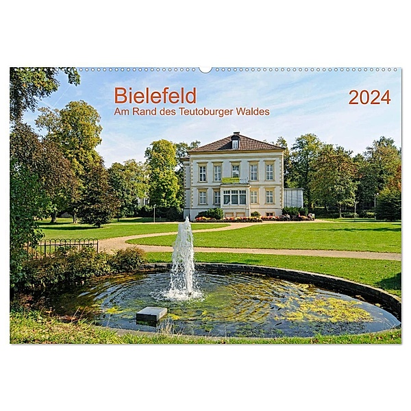 Bielefeld Am Rand des Teutoburger Waldes (Wandkalender 2024 DIN A2 quer), CALVENDO Monatskalender, Prime Selection