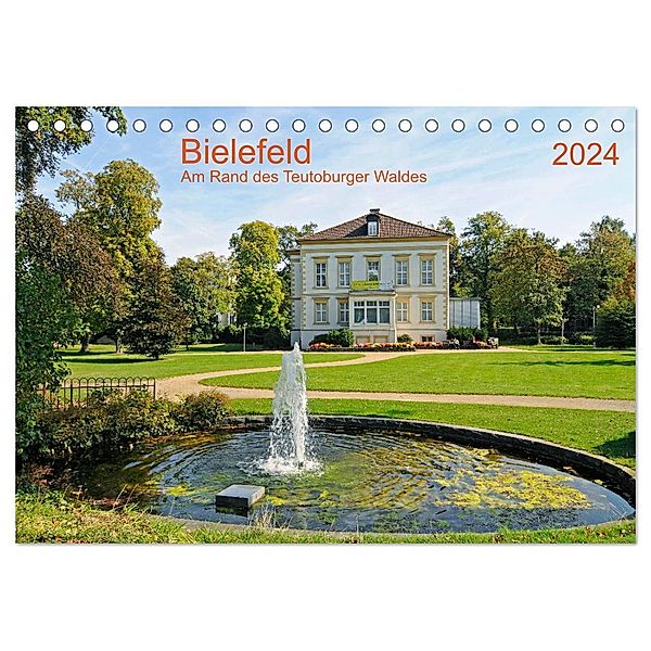 Bielefeld Am Rand des Teutoburger Waldes (Tischkalender 2024 DIN A5 quer), CALVENDO Monatskalender, Prime Selection