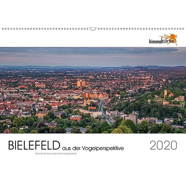 BIELEFELD aus der Vogelperspektive (Wandkalender 2020 DIN A2 quer), himmelstarter Inh. Sandra Finger