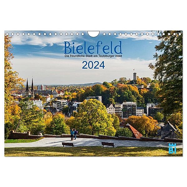 Bielefeld - Die freundliche Stadt am Teutoburger Wald (Wandkalender 2024 DIN A4 quer), CALVENDO Monatskalender, Wolf Kloss