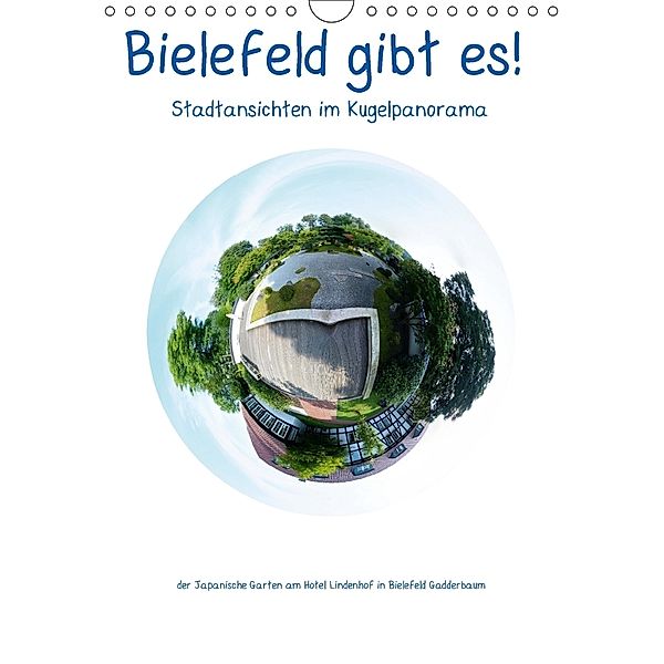 Bielefeld gibt es! Stadtansichten im Kugelpanorama (Wandkalender 2018 DIN A4 hoch), Kurt Schwarzer