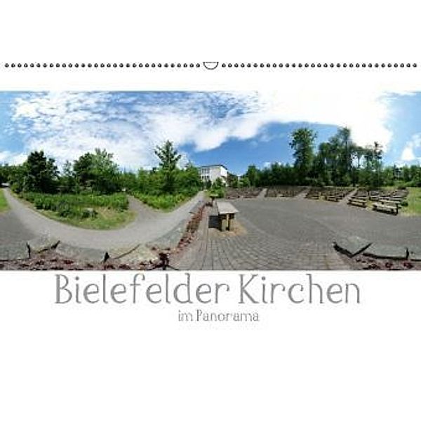 Bielefelder Kirchen im Panorama (Wandkalender 2016 DIN A2 quer), Kurt Schwarzer