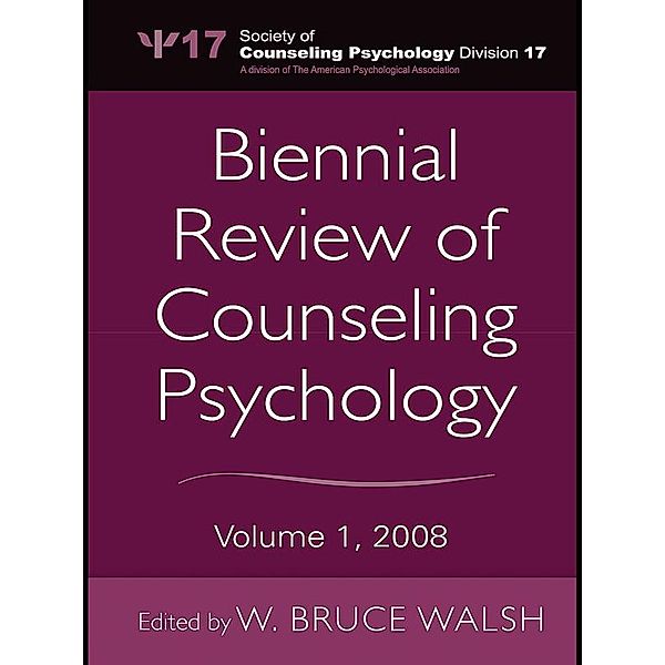 Biennial Review of Counseling Psychology, W. Bruce Walsh