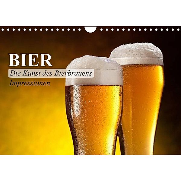 Bier. Die Kunst des Bierbrauens. Impressionen (Wandkalender 2023 DIN A4 quer), Elisabeth Stanzer