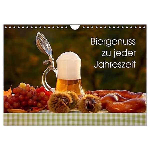 Biergenuss zu jeder Jahreszeit (Wandkalender 2024 DIN A4 quer), CALVENDO Monatskalender, Anette/Thomas Jäger
