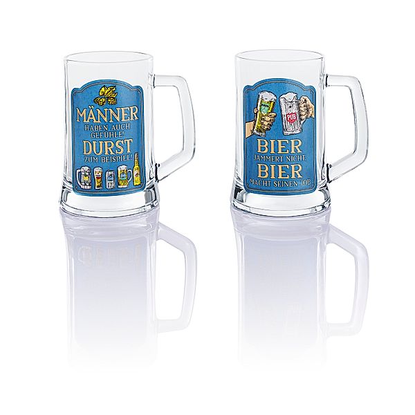 Biergläser 2er Set 650ml