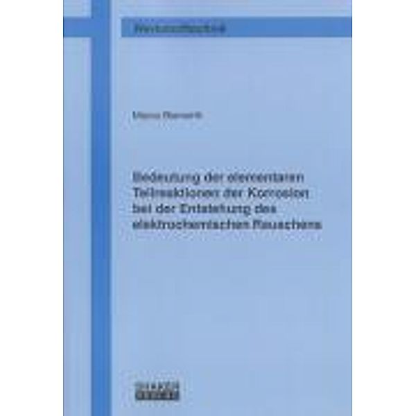 Bierwirth, M: Bedeutung der elementaren Teilreaktionen der K, Marco Bierwirth