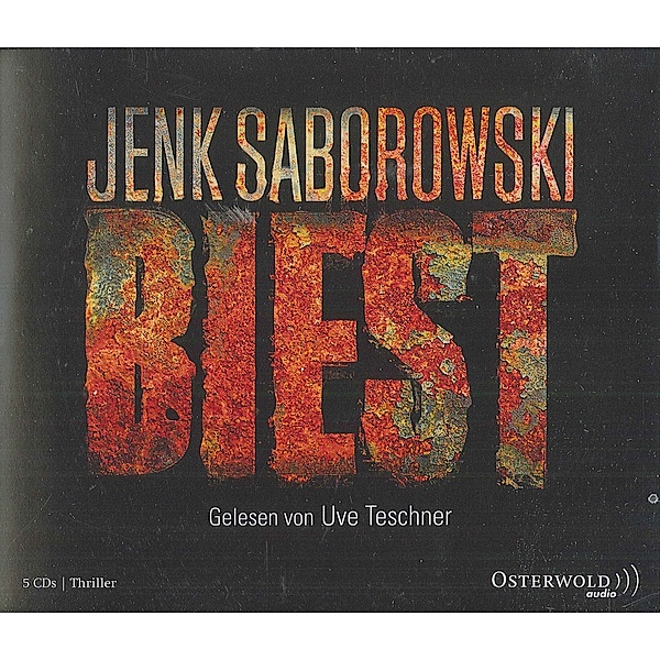 Biest,5 Audio-CD, Jenk Saborowski