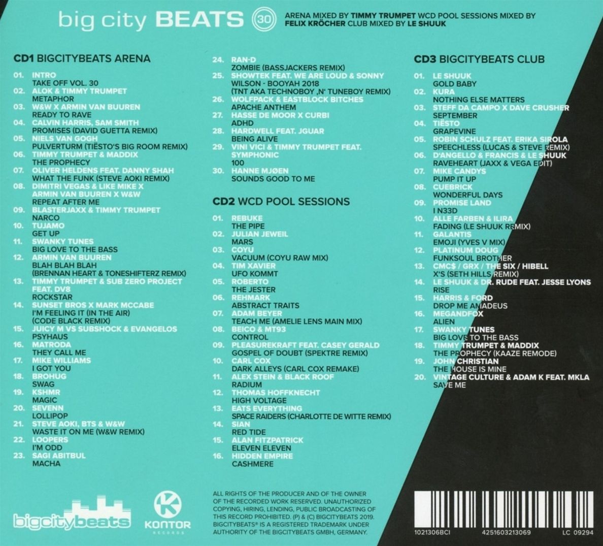 Big City Beats 30 - World Club Dome 2019 Edition 3 CDs von Diverse  Interpreten | Weltbild.de