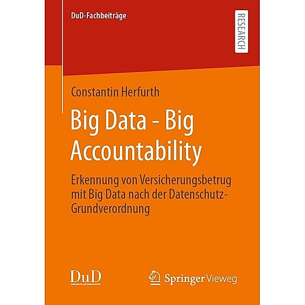 Big Data - Big Accountability / DuD-Fachbeiträge, Constantin Herfurth