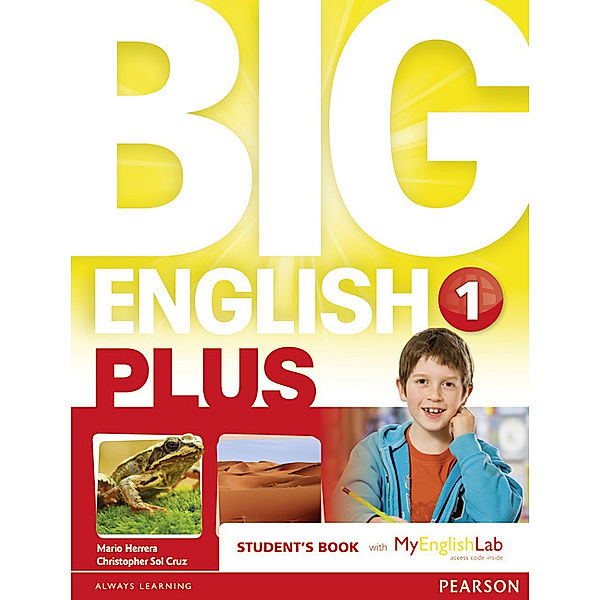 Big English Plus American Edition 1 Students' Book with MyEnglishLab Access Code Pack New Edition, m. 1 Beilage, m. 1 Online-Zugang, Mario Herrera, Christopher Sol Cruz