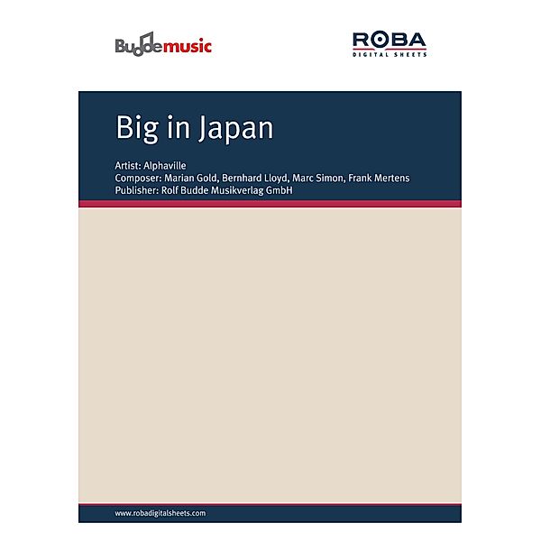 Big in Japan, Marian Gold, Bernhard Lloyd, Marc Simon, Frank Mertens, Peter Glass