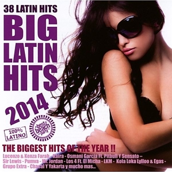 Big Latin Hits 2014, Diverse Interpreten