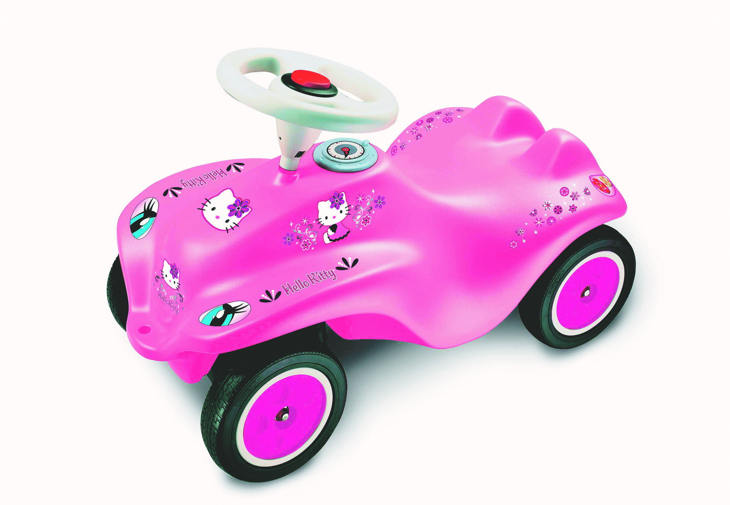 BIG - New Bobby Car Hello Kitty, mit Flüsterrädern | Weltbild.de