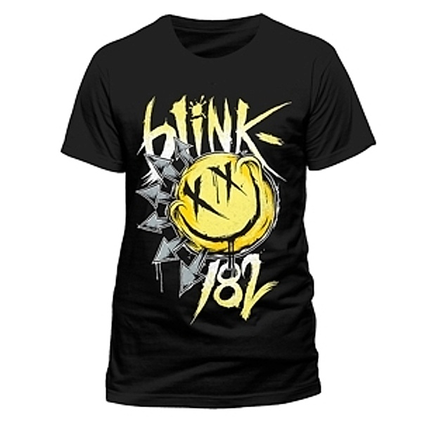 Big Smile (T-Shirt,Schwarz,Größe M), Blink 182