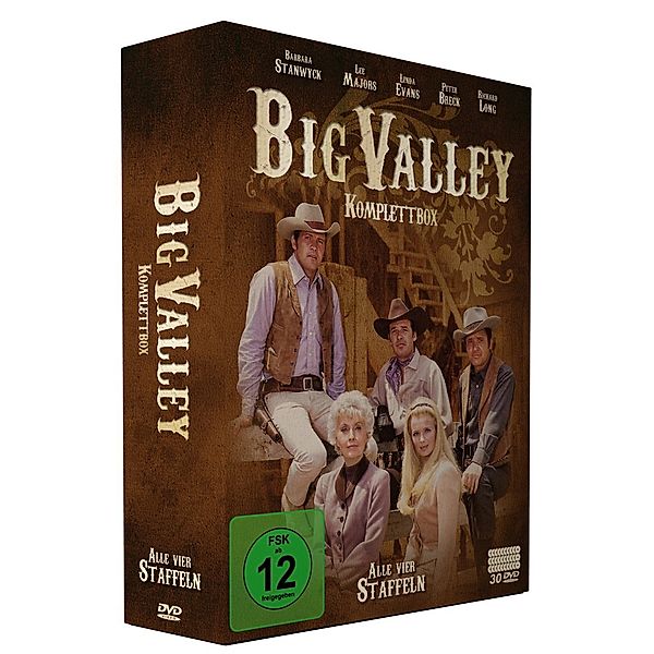 Big Valley - Komplettbox, A. I. Bezzerides, Louis F. Edelman, Ken Pettus, Mel Goldberg, Margaret Armen, Jay Simms, Harry Kronman, Arthur Browne Jr., Don Ingalls