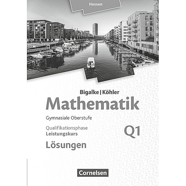 Bigalke/Köhler: Mathematik - Hessen - Ausgabe 2016 - Leistungskurs 1. Halbjahr Band Q1 - Lösungen zum Schülerbuch, Norbert Köhler, Anton Bigalke, Gabriele Ledworuski, Horst Kuschnerow