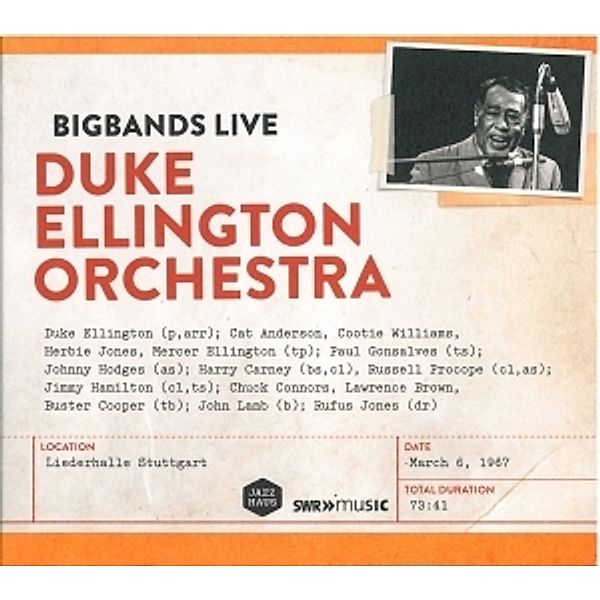 Bigbands Live-Liederhalle Stuttgart 6.3.1967, Duke Ellington