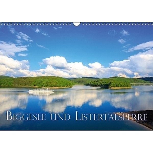 Biggesee und Listertalsperre (Wandkalender 2017 DIN A3 quer), Dominik Wigger
