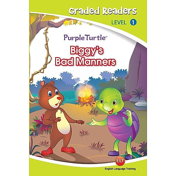 Biggie's bad manners (Purple Turtle, English Graded Readers, Level 1) / Aadarsh Private Limited, Cari Meister