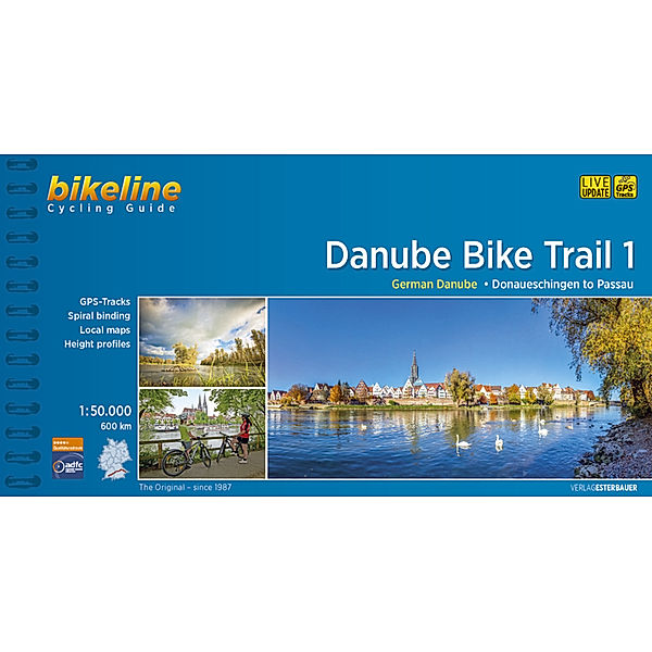 Bikeline Cycling Guide Danube Bike Trail.Pt.1