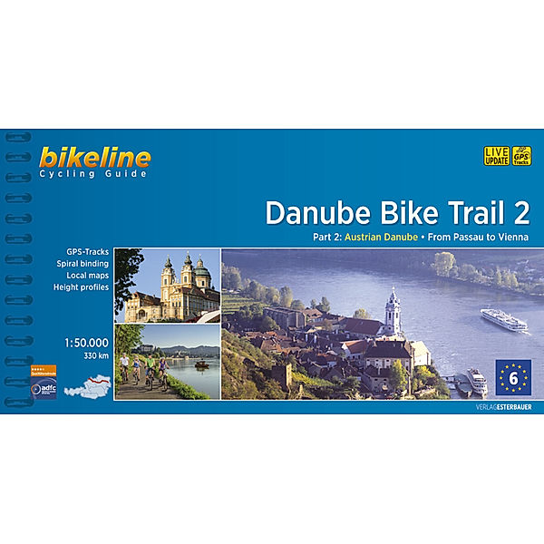 Bikeline Cycling Guide / Danube Bike Trail.Pt.2