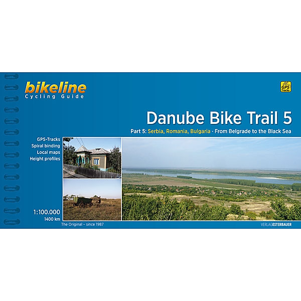 Bikeline Cycling Guide Danube Bike Trail.Pt.5