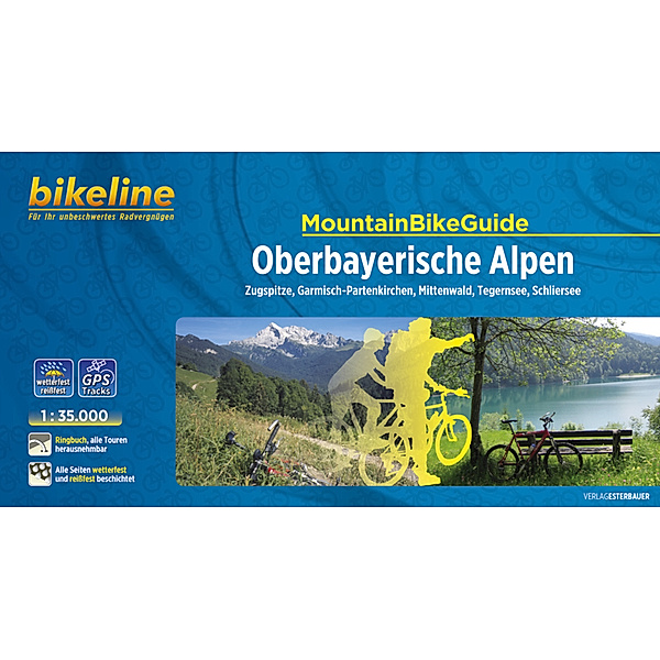 bikeline MountainBikeGuide Oberbayerische Alpen