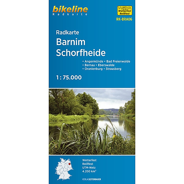 Bikeline Radkarte Barnim, Schorfheide