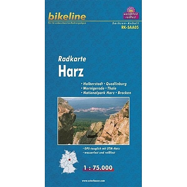 Bikeline Radkarte Harz