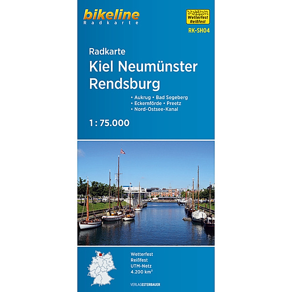 Bikeline Radkarte Kiel, Neumünster, Rendsburg