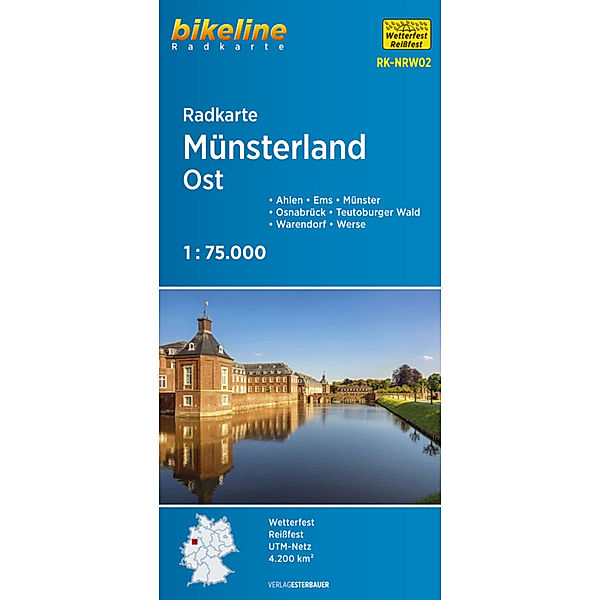 Bikeline Radkarte Münsterland Ost