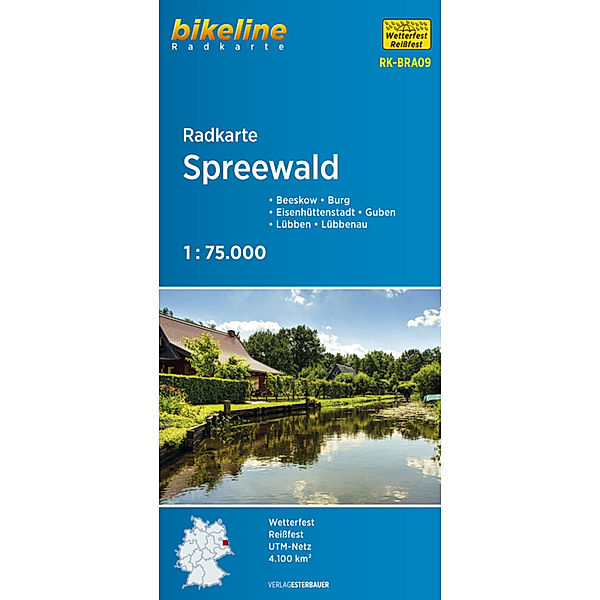 Bikeline Radkarte Spreewald