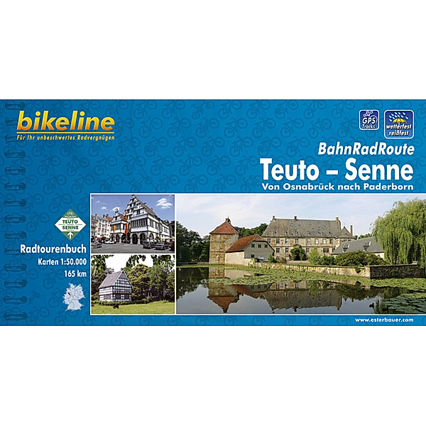 Bikeline Radtourenbuch BahnRadRoute Teuto - Senne