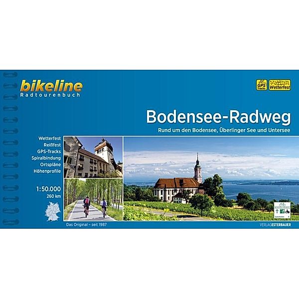Bikeline Radtourenbuch Bodensee-Radweg