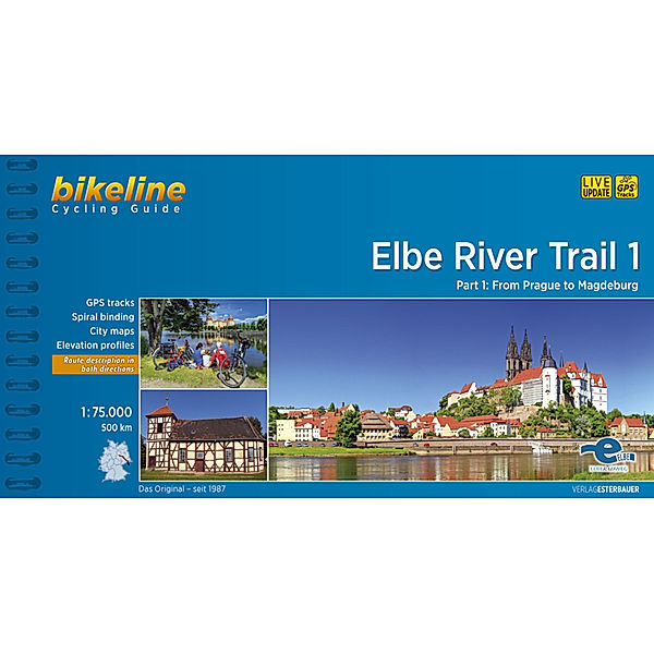 Bikeline Radtourenbuch Elbe River Trail.Pt.1