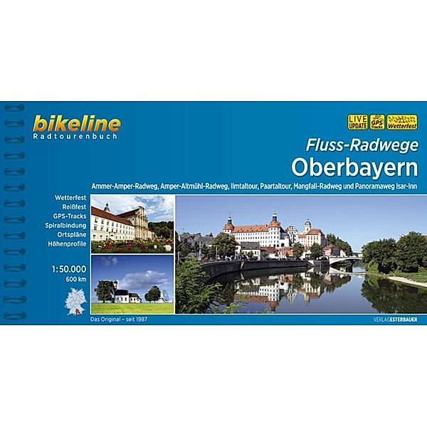 Bikeline Radtourenbuch Fluss-Radwege Oberbayern