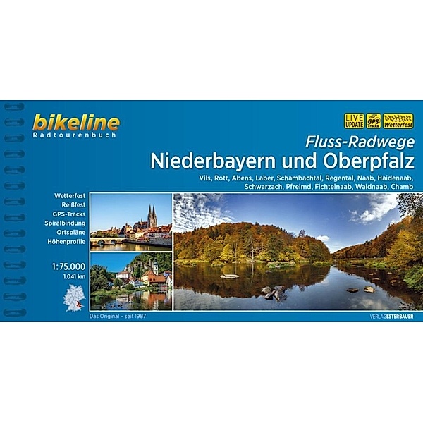 Bikeline Radtourenbuch Flussradwege Niederbayern und Oberpfalz