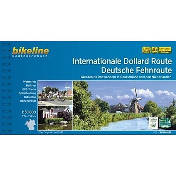 Bikeline Radtourenbuch Internationale Dollardroute - Deutsche Fehnroute