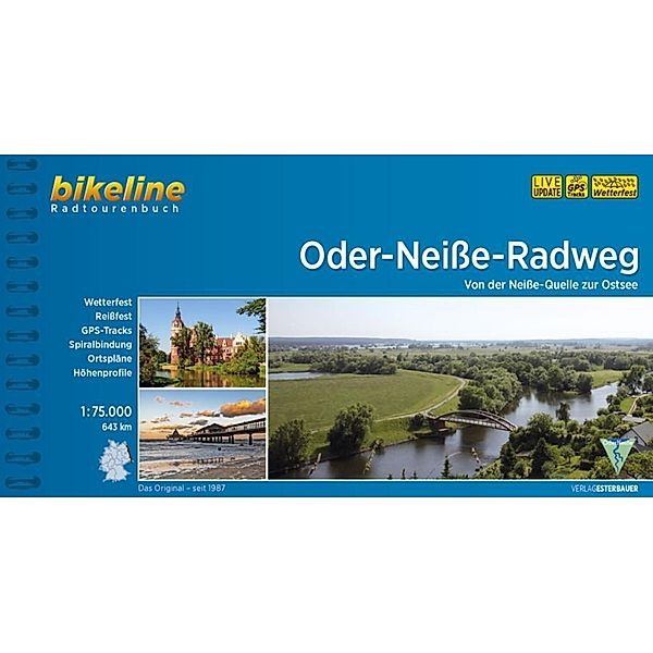 Bikeline Radtourenbuch Oder-Neiße-Radweg