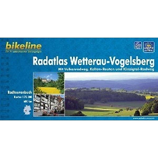 Bikeline Radtourenbuch Radatlas Wetterau-Vogelsberg