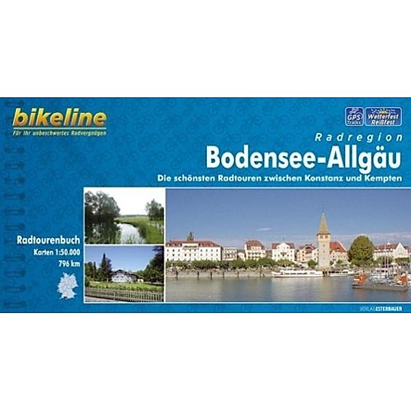Bikeline Radtourenbuch Radregion Bodensee-Allgäu