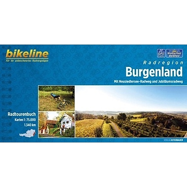 Bikeline Radtourenbuch Radregion Burgenland