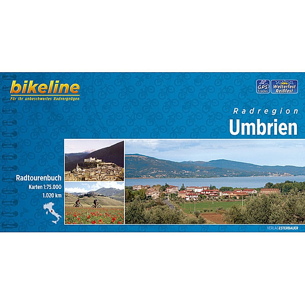 Bikeline Radtourenbuch Radregion Umbrien