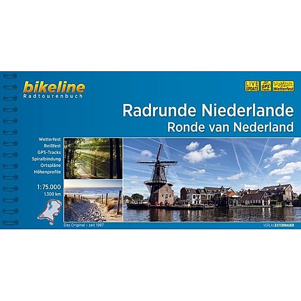 Bikeline Radtourenbuch Radrunde Niederlande / Ronde van Nederland